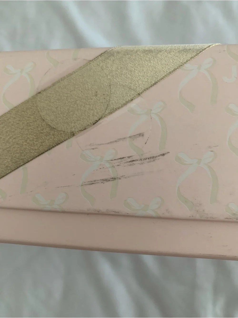 Joyward Put A Bow On It 3-Piece Gift Set Coquette Pink Sherpa Bow Pouch Sock NIB
